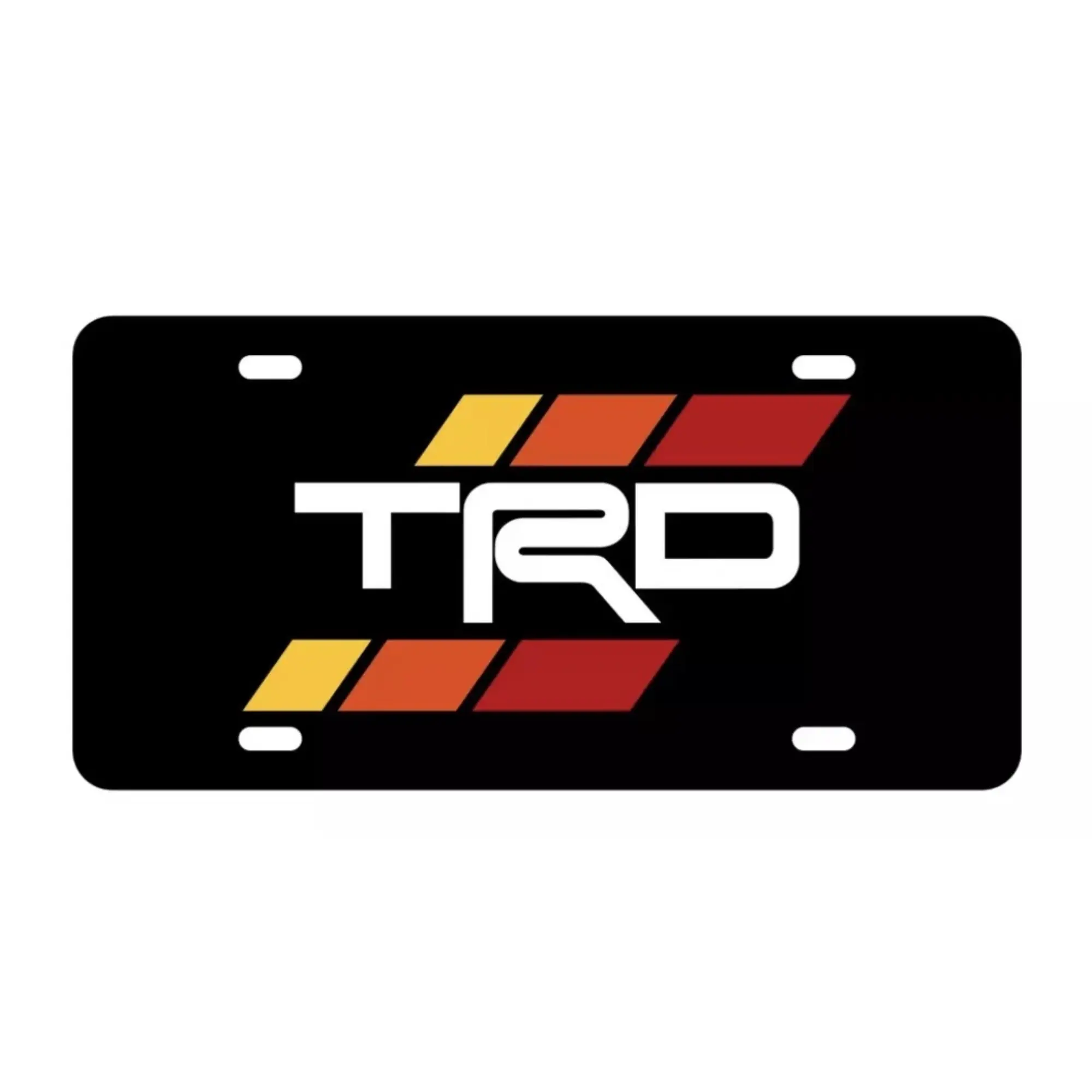 TRD Classic Retro Vintage Style Vanity License Plate