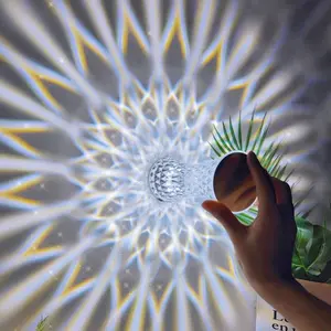 Diamond Bedside Lamp with Touch Control, USB Charging, and 16 Color Changing LED Night Light - Perfect for Bedroom, Living Room, and Office Decoration flower diamond crystal led light bulb