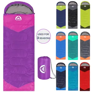 SWTMERRY Sleeping Bag 3 Seasons (Summer, Spring, Fall) Warm & Cool Weather - Lightweight,Waterproof Indoor & Outdoor Use for Kids, Teens & Adults for Hiking and Camping