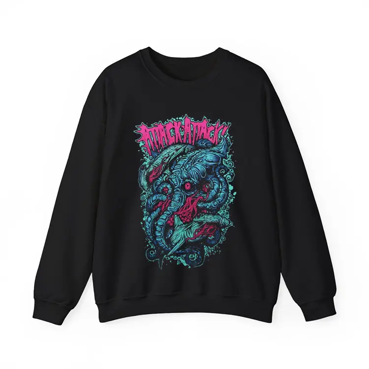 Rare Collection ATTACK ATTACK! Band Classic Unisex T-Shirt - Basic Cotton Sweatshirt- Soft Collar Fabric
