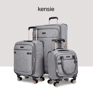 [kensie] Hudson Softside Spinner Luggage, 3-Piece Set (28"/20"/16")