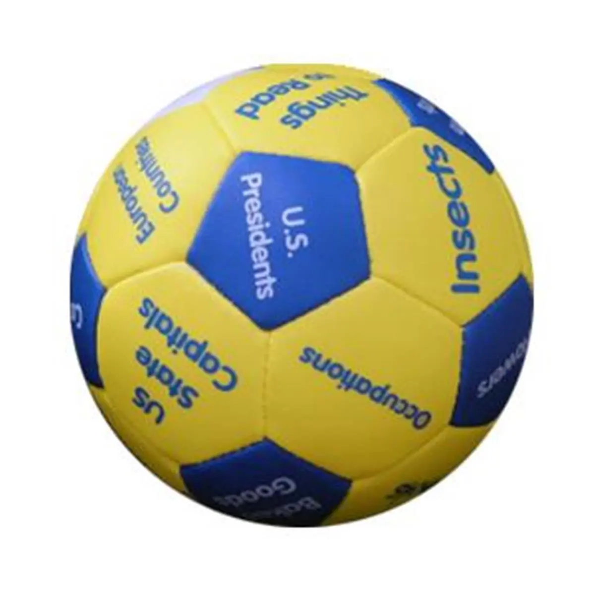 Talicor Category Mania Thumball Game, 4-Inch Multi-Panel Learning Ball for Children Ages 3 and Up, Fosters Brain Organization and Vocabulary, Develops Vocabulary