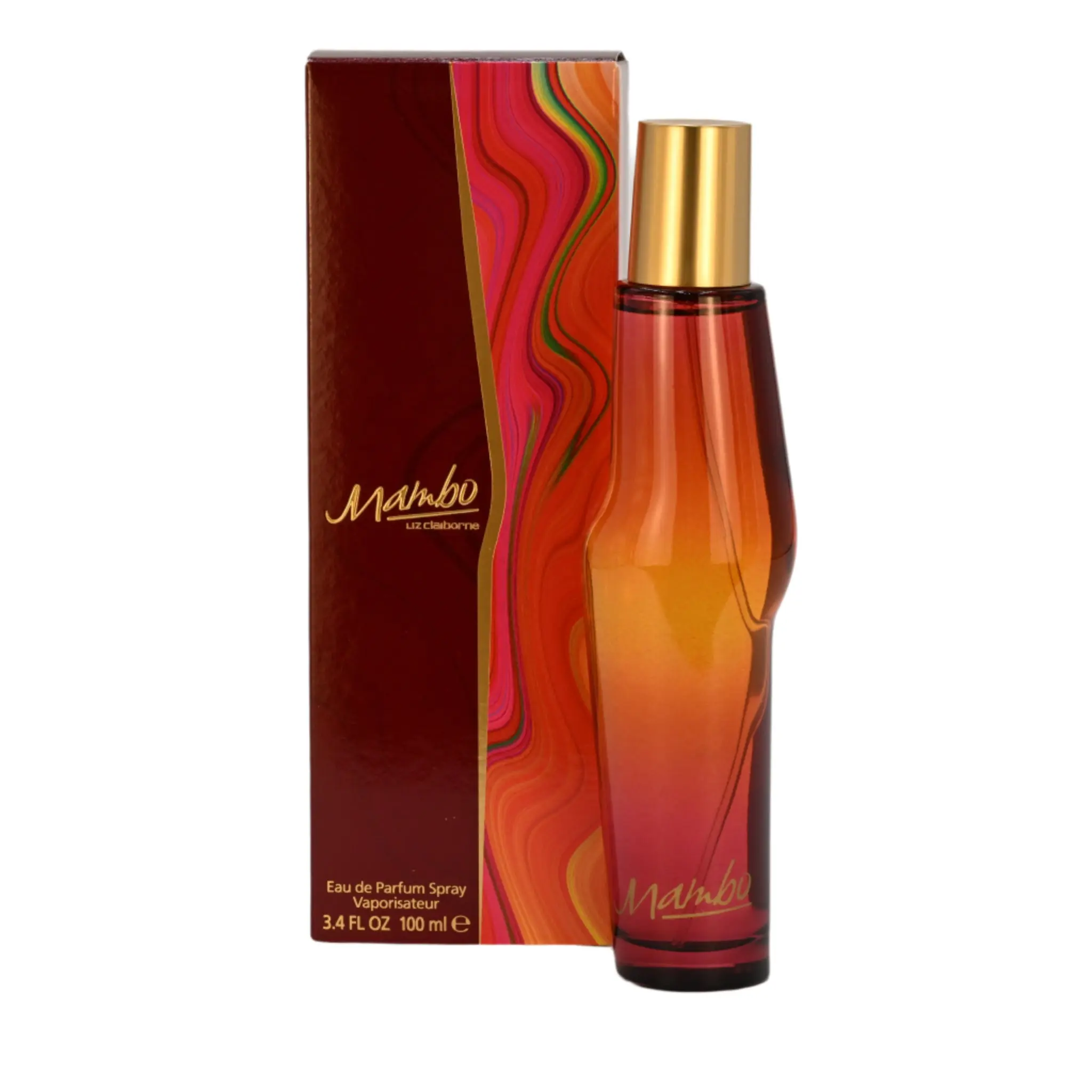 Liz Claiborne MAMBO Women's Eau de Parfum (EDP Spray) - 3.4 fl oz, Casual Women's Spicy Woody Fragrance with Zesty Citrus Musk Blend, Cedarwood, Cinnamon, Bergamot, Lime Notes, Romantic Wear, New in Retail Box, Casual Women's Fragrance