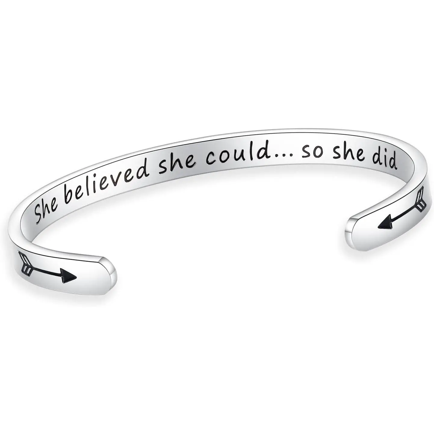 She believes that she can..