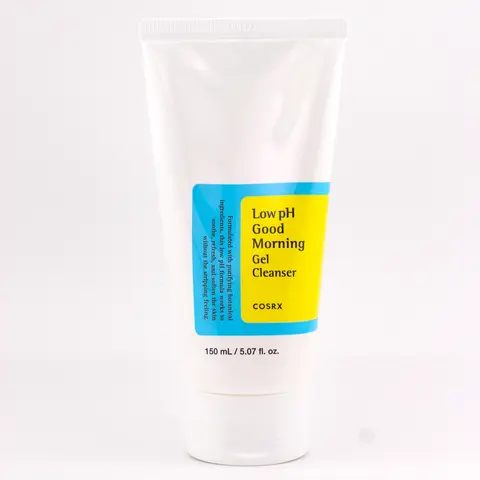 COSRX Low pH Good Morning Gel Cleanser 150ml - Gentle Tea Tree Oil Facial Cleanser for Sensitive Skin, All Skin Types, Moisturizing Facial Cleansing, Acne Care, Lightweight Skincare