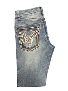 Mens Del Oeste light wash Jeans