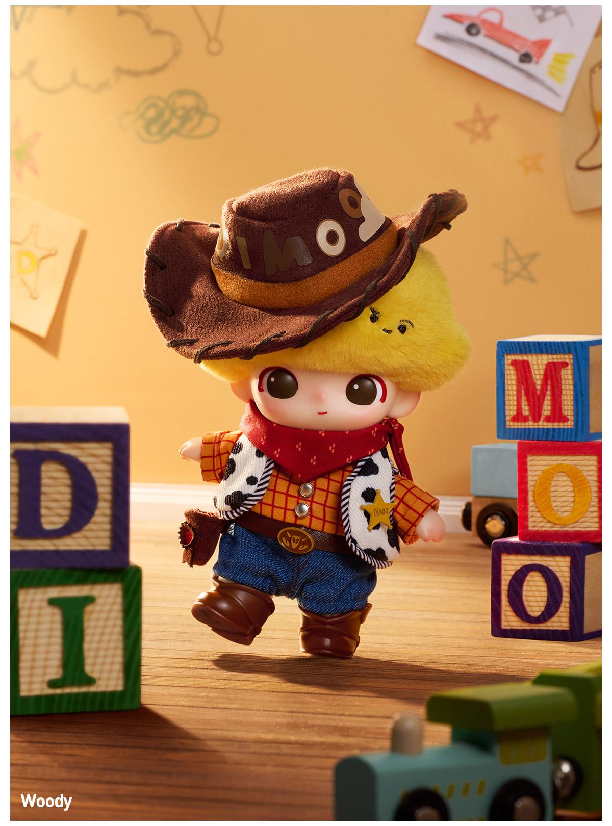 unboxing - POP MART DIMOO WORLD × PIXAR Series - Vinyl Plush Pendant Blind Box Keychain