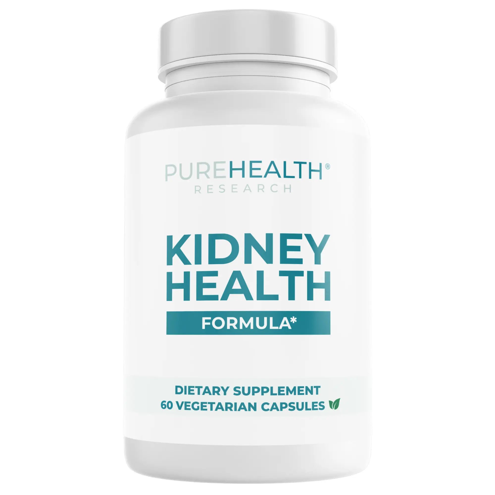 PureHealth Research Kidney Health Multi-Supplement - Gluten-Free, GMO-Free Natural Formula with Grape Seed Extract, Turmeric Root, Magnesium Oxide & Vitamin B6 for Kidney Cleanse, Antioxidant Support & Healthy Protein Levels Maintenance, Kidney Support An