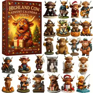 Cute Cow Blind Box Set, Blindbags Surprise Set, Multicolor Silicone Creative Collection Decor, Unique Pose Design, Perfect for Home Office Car Desk Game Room