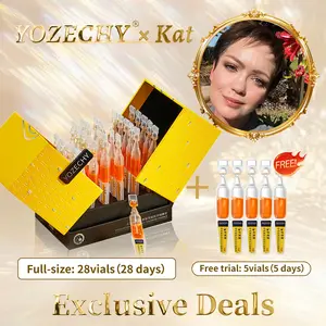 【Kat’s Pick】Astaxanthin 3D HA Hydra Serum Vials by YOZECHY, Day-Night Dual Defense, Post-Microneedling Care, Pollution Shield, Firms, Hydrates, Firming Deep Hydration