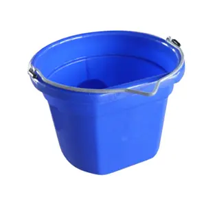 212 MAIN Master Rancher MR8QP-FSB-BLUE 8 Qt Flat Sided Blue Bucket