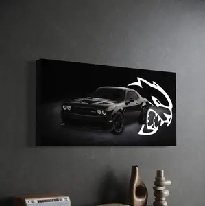 Hellcat Challenger  “Shadow Beast” |  Poster | Motivation | SRT Poster