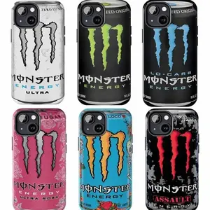 Monster Energy Can Phone Cases Aesthetic, Compatible with iPhone X, 11, 12, 13, 14, 15, 16, 17 & more