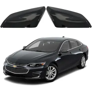 Fit for Chevrolet Malibu 2016-2025 – Glossy Black Side Mirror Cover (Driver & Passenger), Part# 84026841 / 84026842
