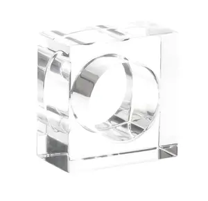 Acrylic Square Napkin Ring