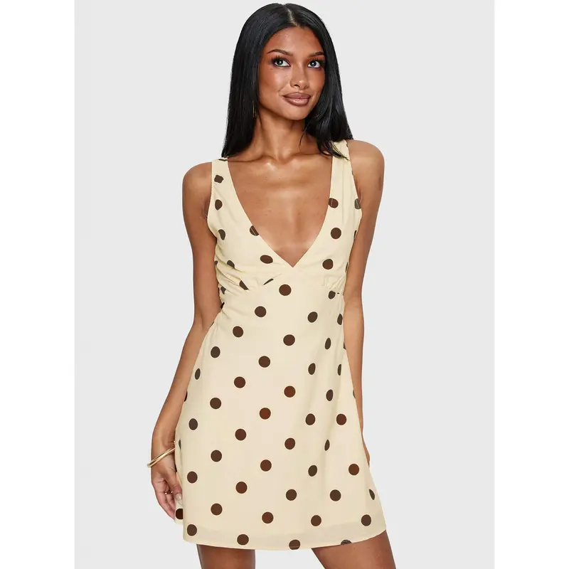 brown polka dot dress - TikTok Shop brown polka dot dress - TikTok Shop