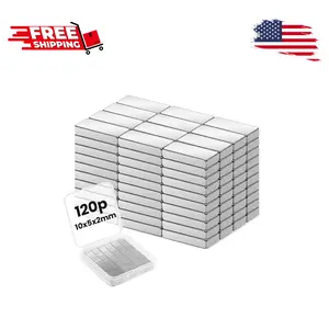10x5x2mm Tiny Bar Magnets, 120Pcs 10x5x2mm Tiny Bar Magnets, 120Pcs