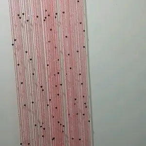 Glow in the Dark Custom Bead Curtains with Tension Rod Included for Stylish Home Decor