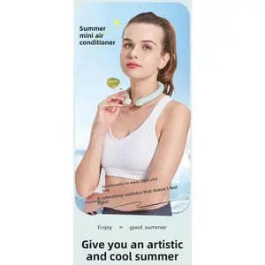 Summer cooling collar for heat protection and cooling, phase-change ice collar, a cooling gadget for outdoor use