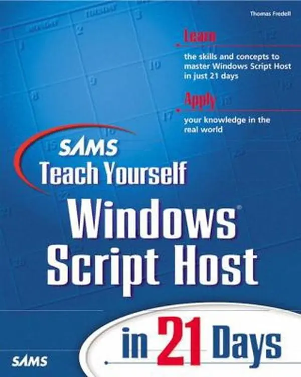 USED Book - Sam's Teach Yourself Windows Scripting Host in 21 Days by Thomas L. Fredell (Paperback) - english