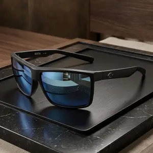 Costa Rinconcito Lenses Costa Del Mar Rinconcito Sunglasses, Costa Glasses For Men, Stylish, Durable, Versatile, Polarized, Dustproof, Windproof, Anti-Blue Light, Anti-UV, Gifts For Him