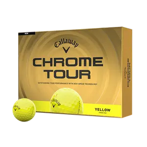 Callaway Golf Chrome Tour Yellow Golf Balls