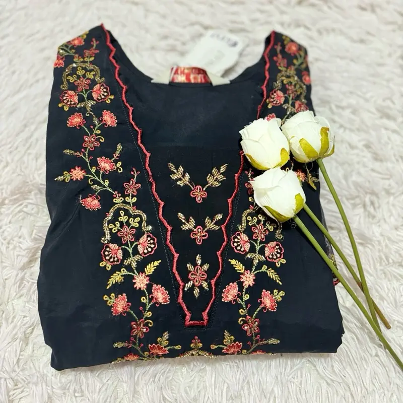 Women’s Fancy silk suits ,kurta with matching pants and dupatta