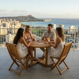Round Table & Chair Set