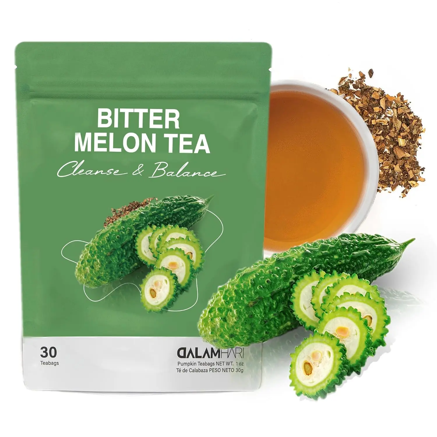 DALAMHARI Bitter Melon Tea 30T | Positive Drive Beverage Natural Aid For Healthy Metabolism