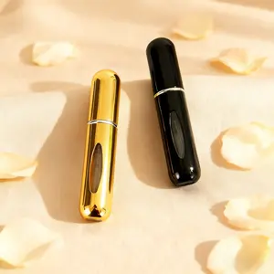 Mini refillable perfume portable atomizer bottle refillable perfume spray, filling pump box for travel and going out