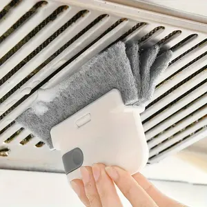 Multifunctional Gap Brush, 2-In-1 Detachable Cleaning Tool for Window Frames, Doors, Plastic Corners, Sills, Window Cleaning Brushes, Household Cleaning Tool, Home Cleaning Tool