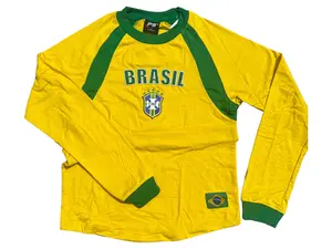 Brazil soccer Football Team full sleeve Shirt