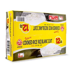 Ottogi Cooked White Rice 12pk 1 case