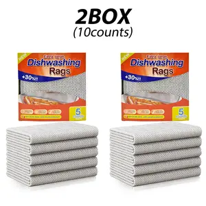 Multipurpose Reusable Dishwashing Rags ,Double-Layer Steel Wire Cleaning Cloth,big size,Powerful Cleaning Non-Scratch Wire Dishcloth Rag for Cookware, Sinks, Dishes, Stove Tops Kitchen