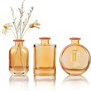 GEEE, Baar Reed Diffuser Set Home Fragrance, Lemon Verbena/Mango Passion Fruit/Clean Linen Oil Diffuser Reed Diffusers for for Home, Bathroom, Office Decor