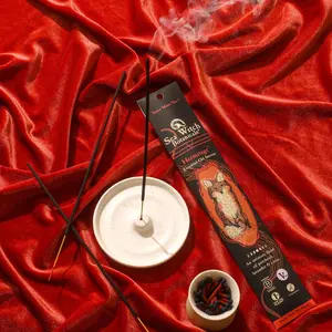 Hermitage Incense: with All-Natural Lavender, Patchouli, & Citrus Essential Oils