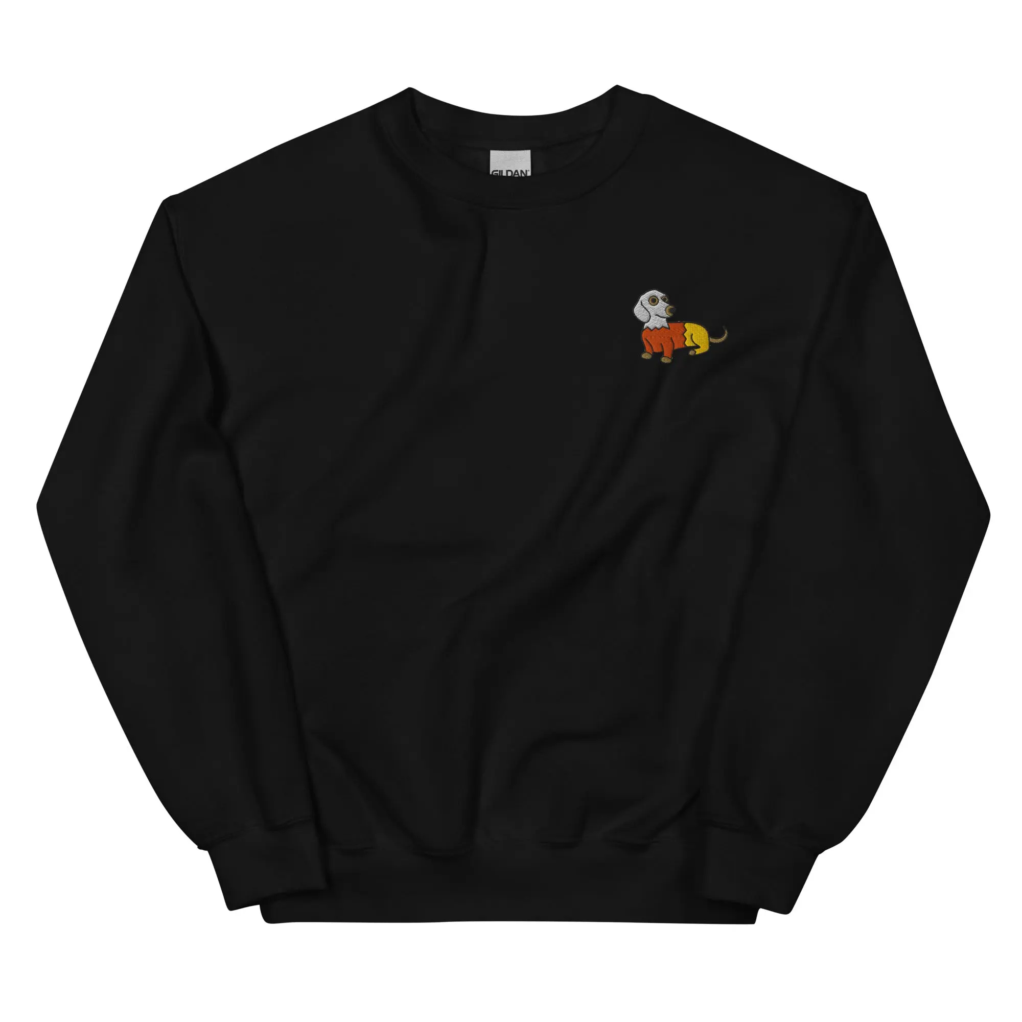 Embroidered Candy Corn Dog - Unisex Sweatshirt