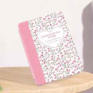 Floral Pattern Tablet Case, Auto Sleep/Wake Up Tablet Protective Cover with Pen Slot, Tablet & Computer Accessories Compatible with iPad