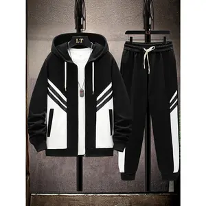 Men's casual loose-fitting trendy two-piece suit, Ironwood, Middle East style