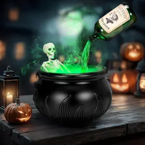 Witch’s Bubbling LED Cauldron