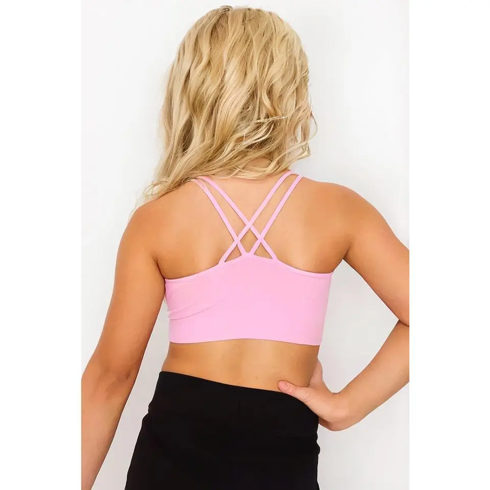 KURVE GIRLS BUTTER SOFT STRAPPY BACK TRAINING BRA