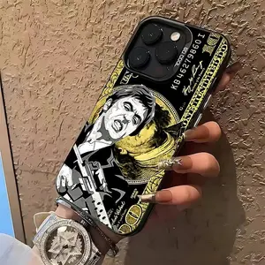 S-Scarface Color Phone Case for iPhone 17 Air 16 15 14 11 Pro Max Plus Xs 8 7 Laser Colorful Bumper Shockproof Cover