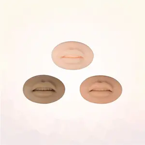 Realistic 3D Silicone Lips for Permanent Makeup Practice