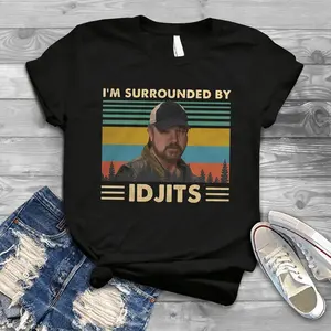 Supernatural I’m Surrounded By Idjits Vintage T-Shirt, Supernatural Shirt, Gift Tee For You And Your Friends