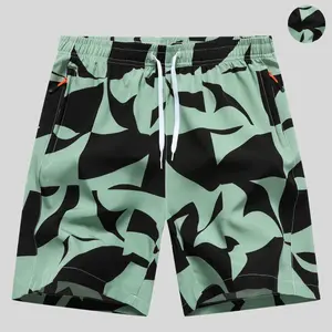 Vibrant Two-Tone Camo Shorts Set - Versatile Casual & Vacation Outfit