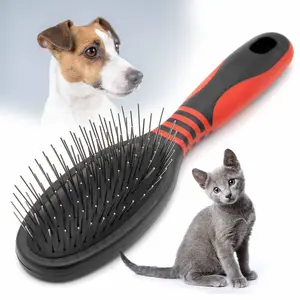Jeffers Pin Brush for Pet Grooming