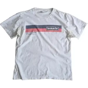 Oasis USA Tour 1996 T-Shirt Reprint Vintage Style Rock Unisex S-3XL