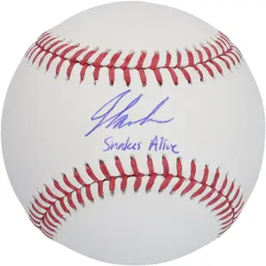 Jordan Lawlar Arizona Diamondbacks Autographed MLB Baseball with "Snakes Alive" Inscription - Fanatics Authentic Certified