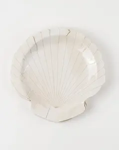 Scallop Shell Cocktail Plates