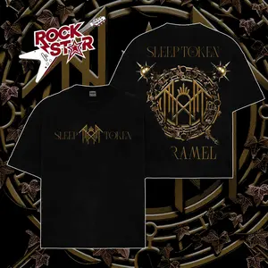 [ Rock Star ] Sleep Token merch Caramel T-Shirt, Even In Arcadia Album, Unisex Vintage Band Tee, Acid Washed Lightweight Cotton Tshirt, Gift for Sleep Token Fans sleep  token  merch